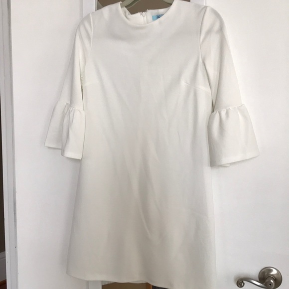 She and Sky Dresses & Skirts - White mid bell sleeve dress